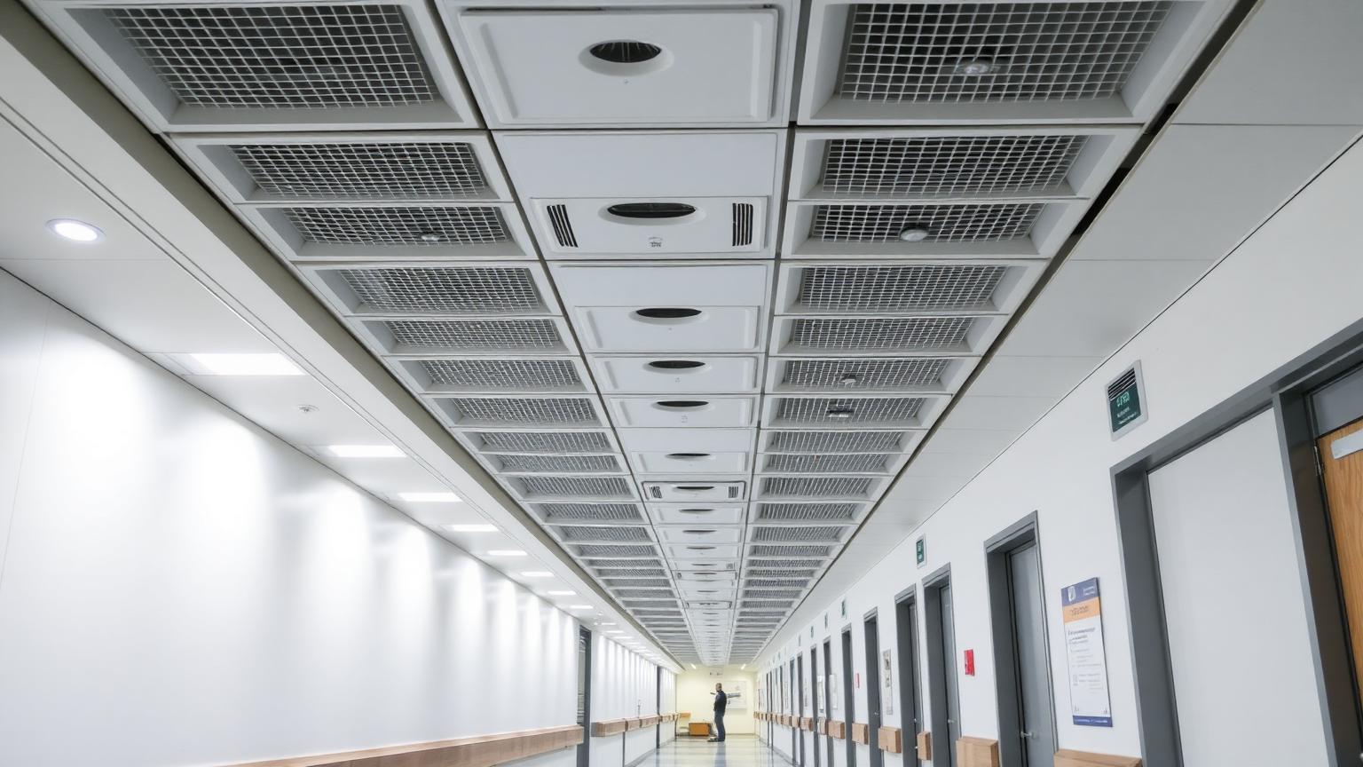 Commercial building ventilation hygiene